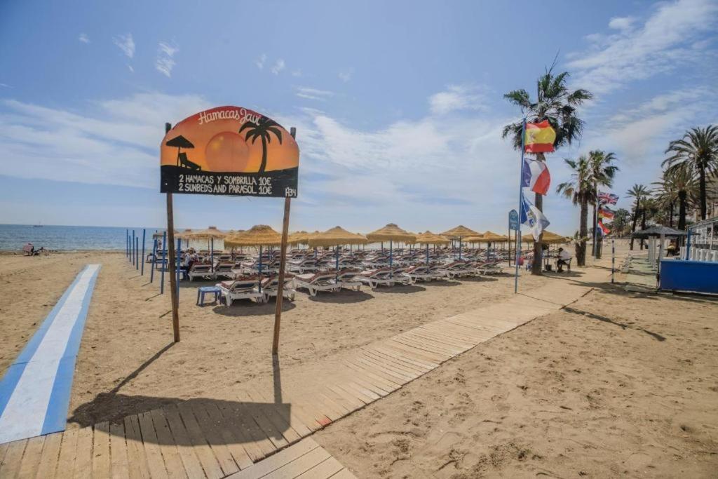 Benalmadena Beach Apartamento Con Vistas Al Mar Y Parking Privado Incluido Exterior foto